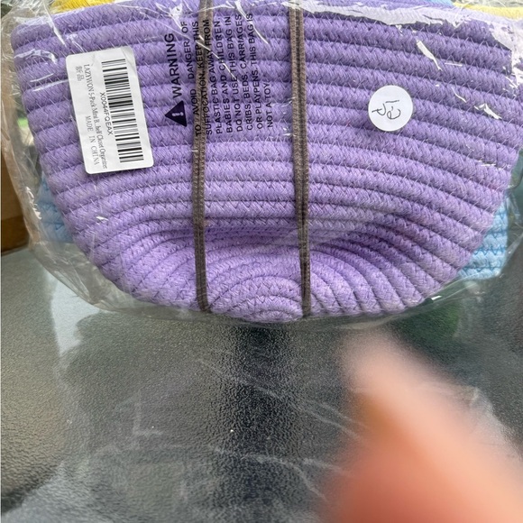 ☀️☀️Set of 5 Mini Cotton Rope Storage Baskets - Picture 8 of 8